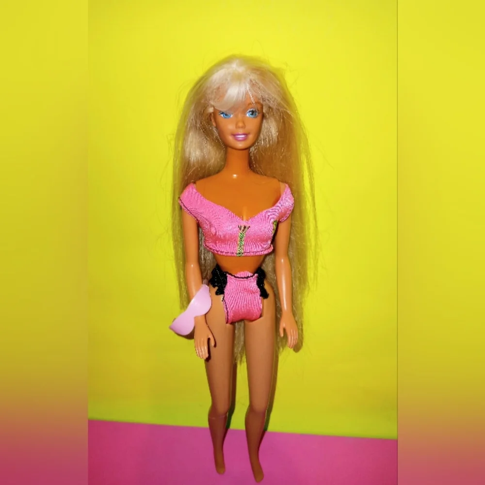 Barbie & skipper doll Pearl beach splash N Color